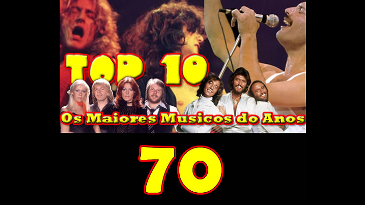 Top 10 - Maiores Músicos do anos 70