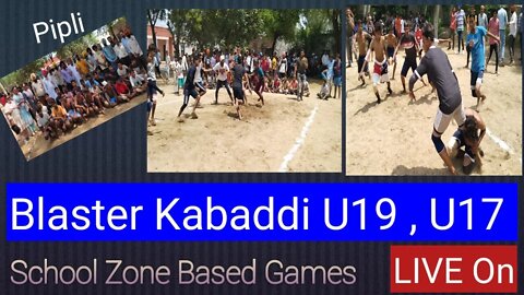 Today School Games in GHS Pipli Zone Based Blaster Kabaddi U19U17 win Jhotiwala #SMSM SCHOOL #shorts