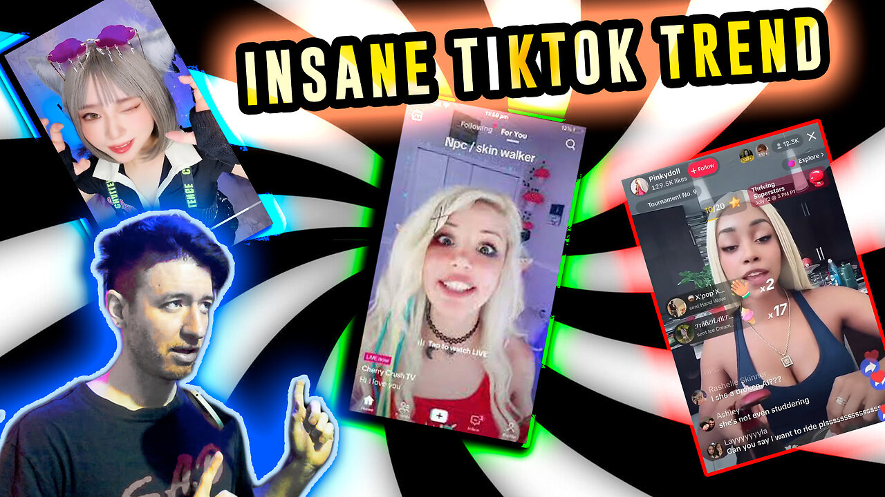 This NPC Streamer TikTok Trend Will Melt Your Brain 🫠 "YUM YUM NO SPICY" – Johnny Massacre Show 664