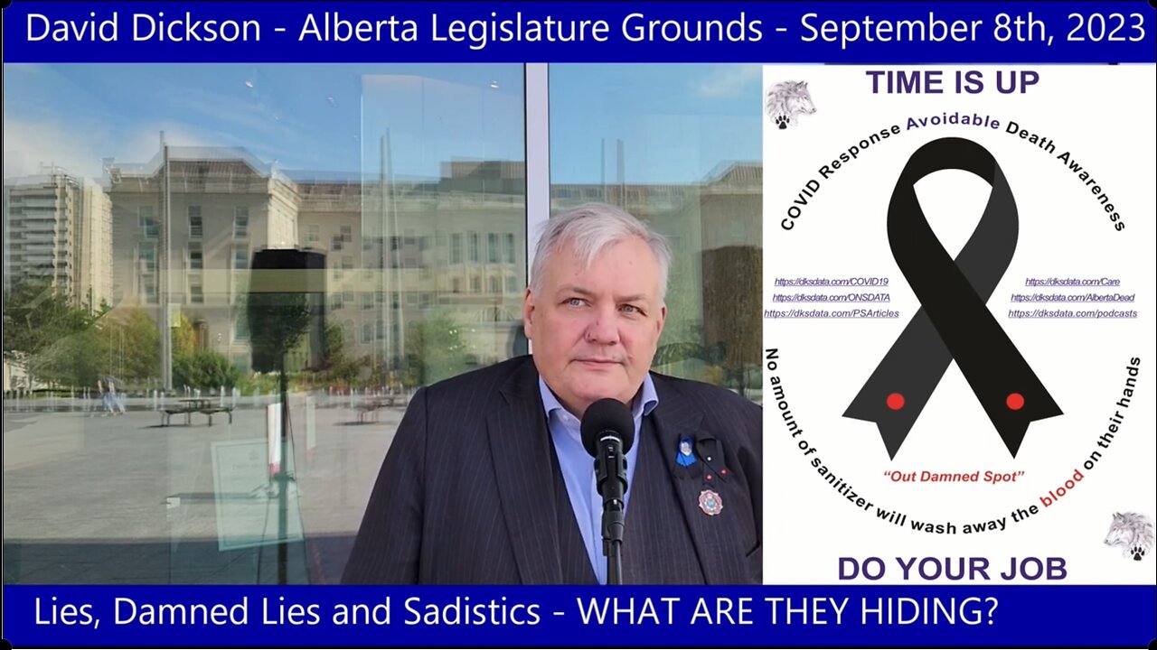 David Dickson - Alberta Legislature Grounds - September 8th, 2023