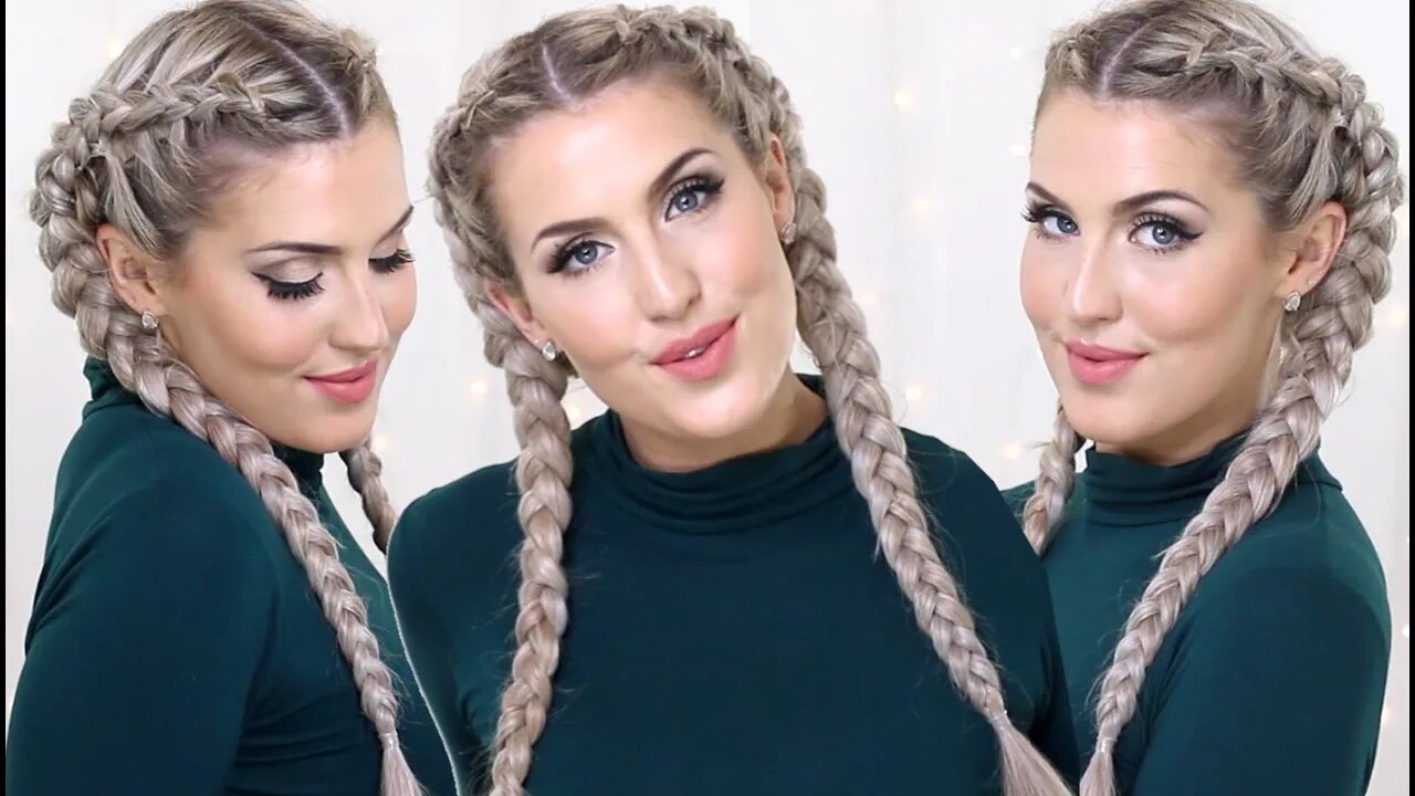 How To: Dutch Braids with Clip In Extensions