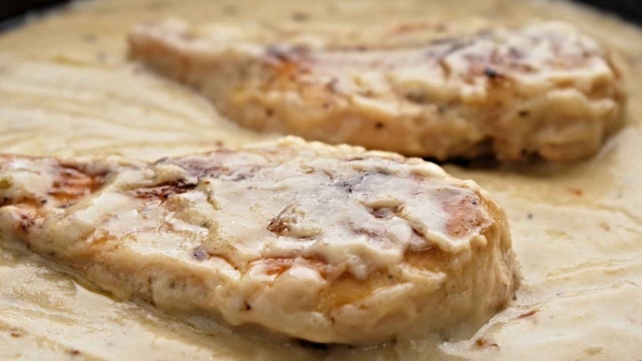 Creamy Chicken Breast with milk : NO heavy cream