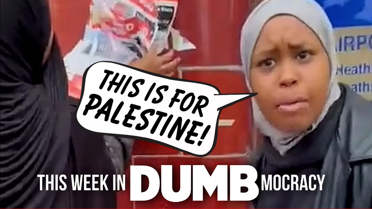 This Week in DUMBmocracy: Leftists TEARING DOWN Posters of Victims Kidnapped By Hamas