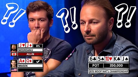 The Spookiest Hand Daniel Negreanu Ever Played!