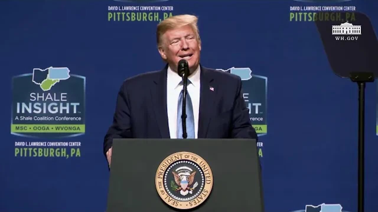 President Trump Delivers Remarks at the 9th Annual Shale Insight Conference