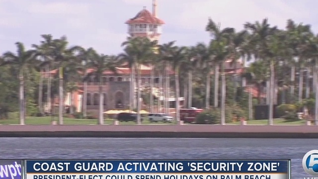 President-elect Trump could be in Palm Beach over the Christmas holiday