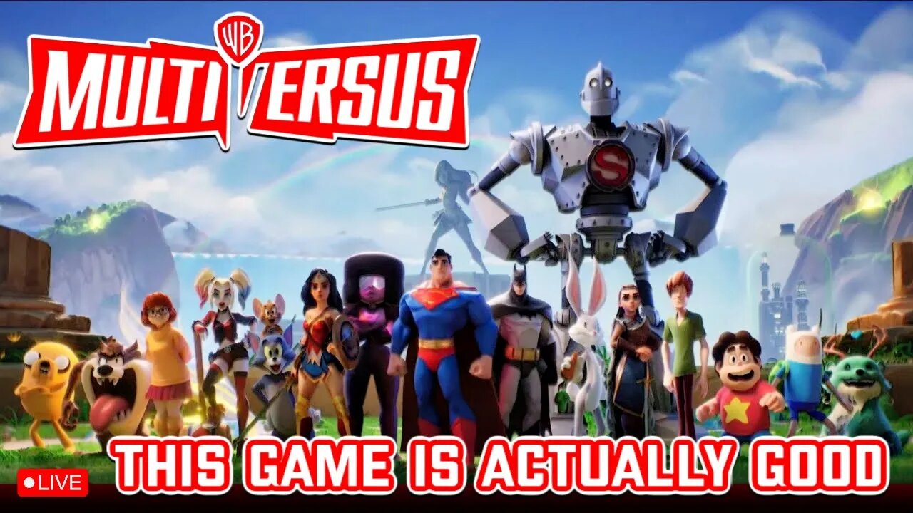 🔴THIS GAME is ACTUALLY FUN #multiversus