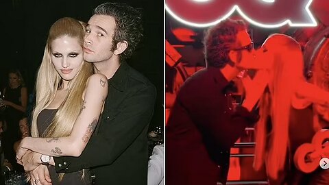 Matty Healy & Gabbriette Bechtel's PDA at GQ Awards