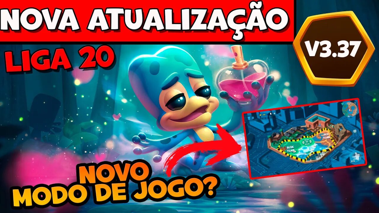 NOVA ATUALIZAÇÃO 3.37 | Novo MODO de JOGO e Nova Liga 20? Zooba