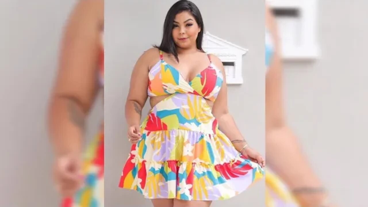 ✳️ VESTIDO CURTO VAZADO CINTURA EM CREPINHO DE AMARRAR ATRÁS