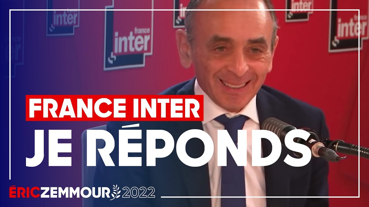 Eric Zemmour invité chez France Inter