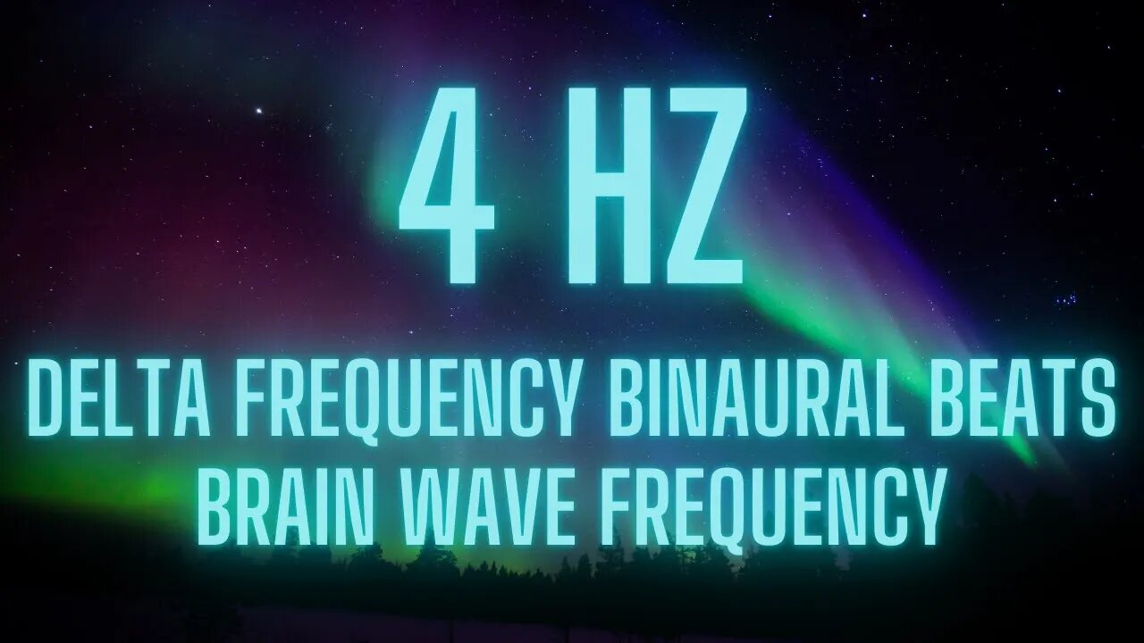 4 HZ | Delta Brain Wave Frequency | Binaural Beats | Music for Healing, Relaxation & Meditation