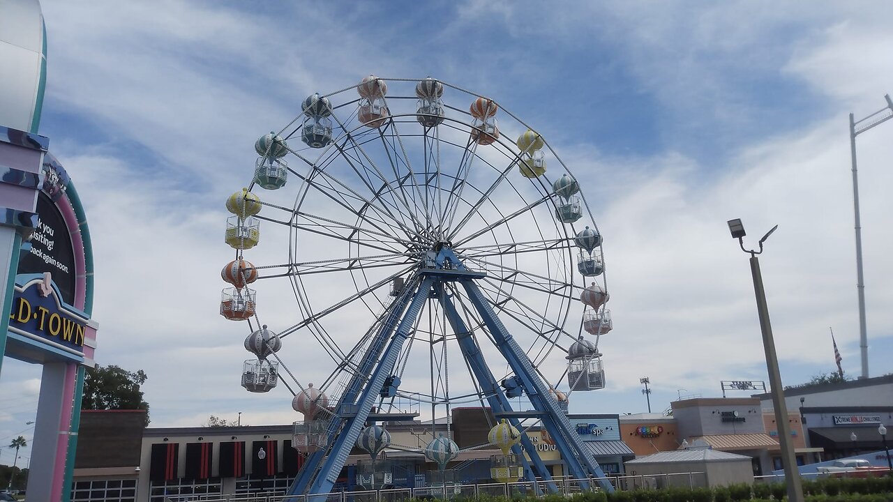 Ferris Wheel At Old Town Video 3