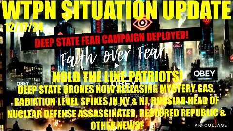 DRONES RELEASE A MYSTERY GAS, RADIATION SPIKES IN NY, RUSSIAN HEAD OF NUCLEAR DEFENSE ASSASSINATED