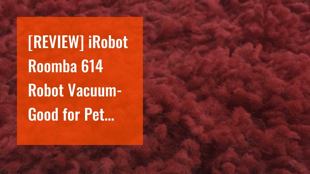 [REVIEW] iRobot Roomba 614 Robot Vacuum- Good for Pet Hair, Carpets, Hard Floors, Self-Charging