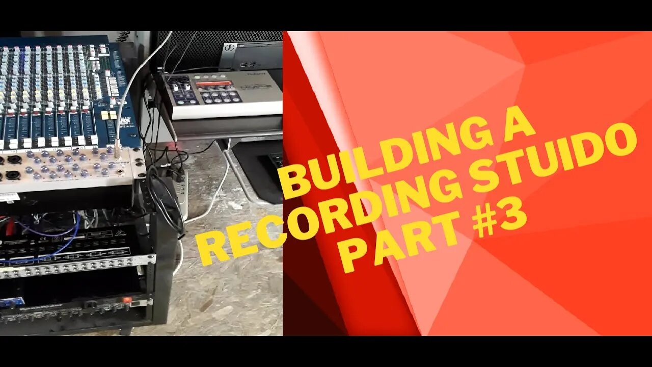 #Shorts Building A Recording Studio Part #3 DAW And Rack Setup