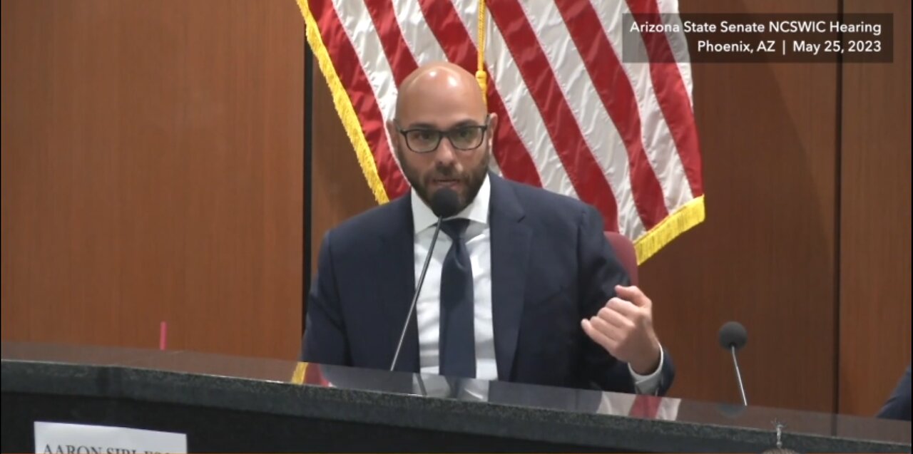 Lawyer Aaron Siri Giving EPIC Fact-based Covid Vaccine Testimony in Arizona Senate - 05/25/2023