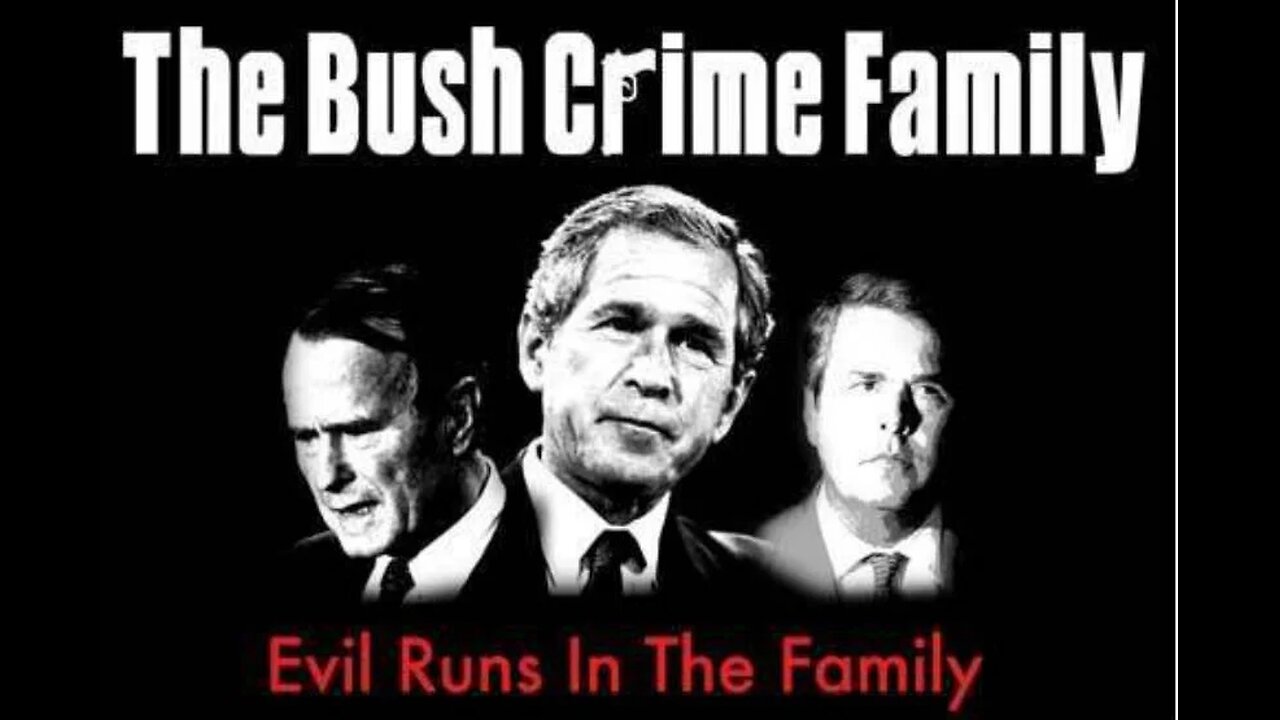 George H.W. Bush SCUM - War Criminal - CIA SPY - Oil Tycoon - Embodiment of EVIL US Elite