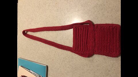 Crochet Red Bag