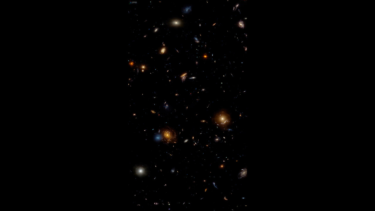 June 5, 2023: #JADES team showed a new image from #JWST: it's the #GOODS-South area, #AI #Video #4K.