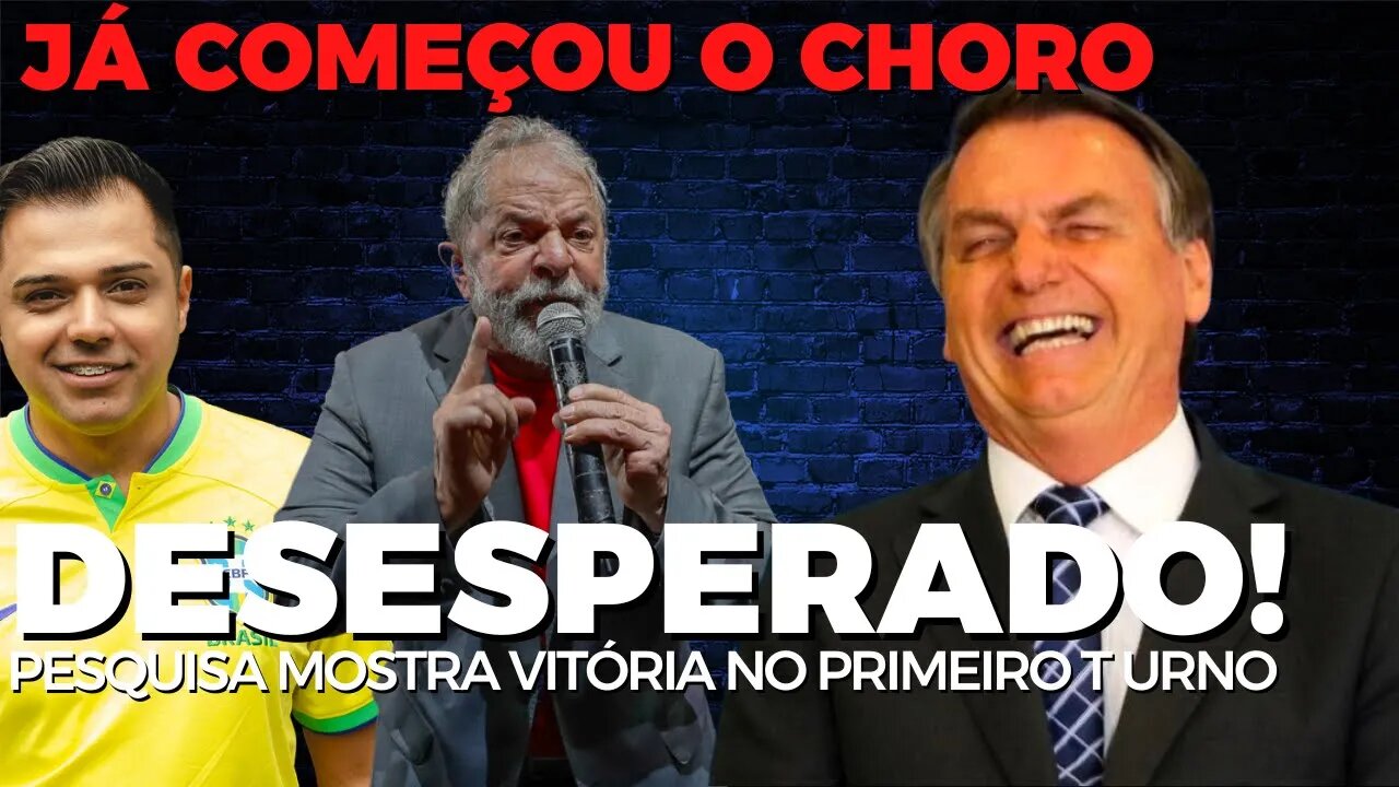 O SONHO ACABOU! | Pesquisa mostra realidade e afunda de vez os sonhos de Lula