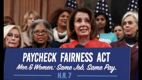 Pelosi, House Dems hold Press Conference event ahead of passage of Paycheck Fairness Act