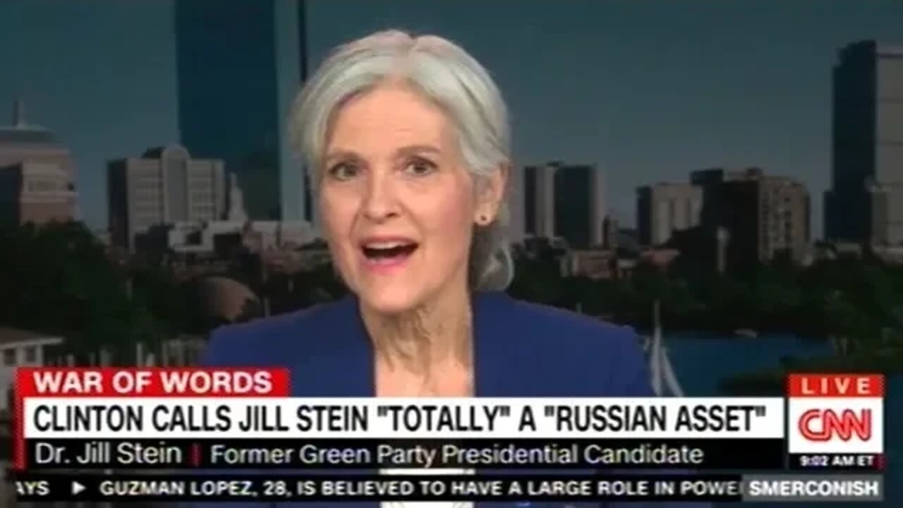 Jill Stein "Hillary Is Desperate To Explain Why She Lost The 2016 Election"