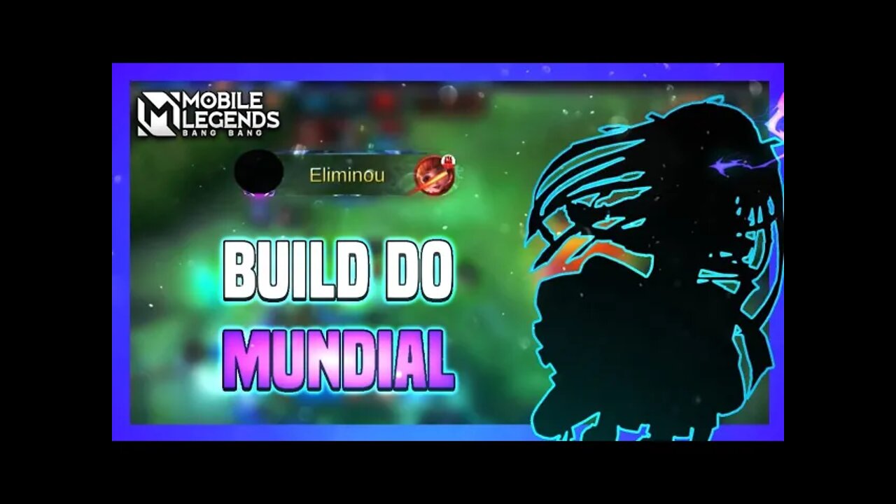 ELA FOI USADA COM ESSA BUILD NO MUNDIAL | Mobile Legends