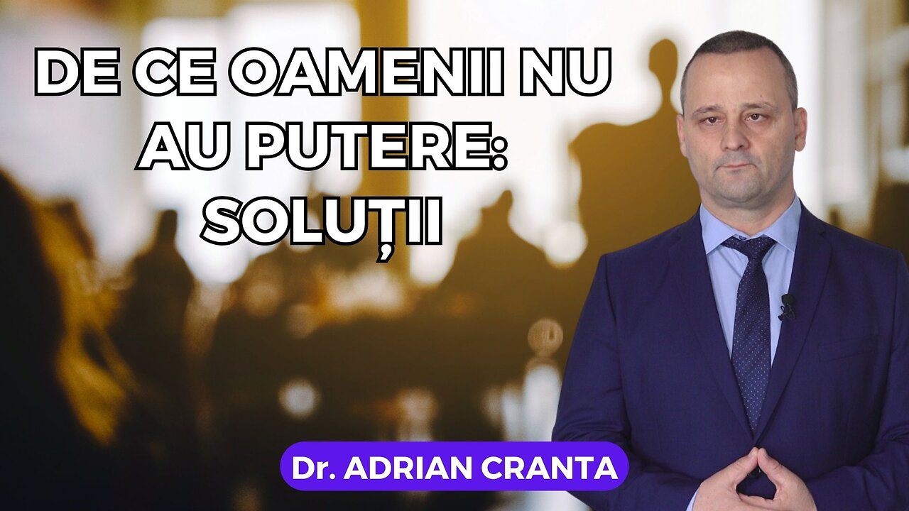 De ce oamenii nu au putere: soluții