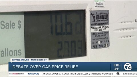 Debate over gas price relief continues