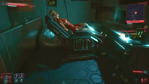 Cyberpunk 2077: stiff corpse