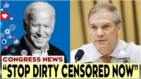 YOU CENSOR FOR BIDEN' JIM JORDAN GRILL TECH WITNESS W/ SCOTUS' CHARGE AFTER F.IGHT TRUMP CONFESSION