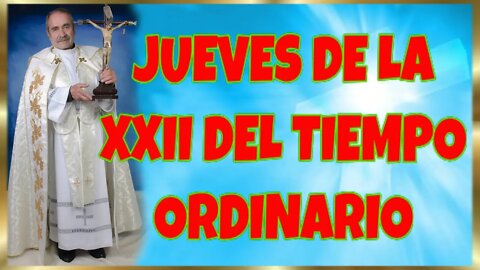 245 JUEVES DE LA XXII DEL TIEMPO ORDINARIO 2022. 4K