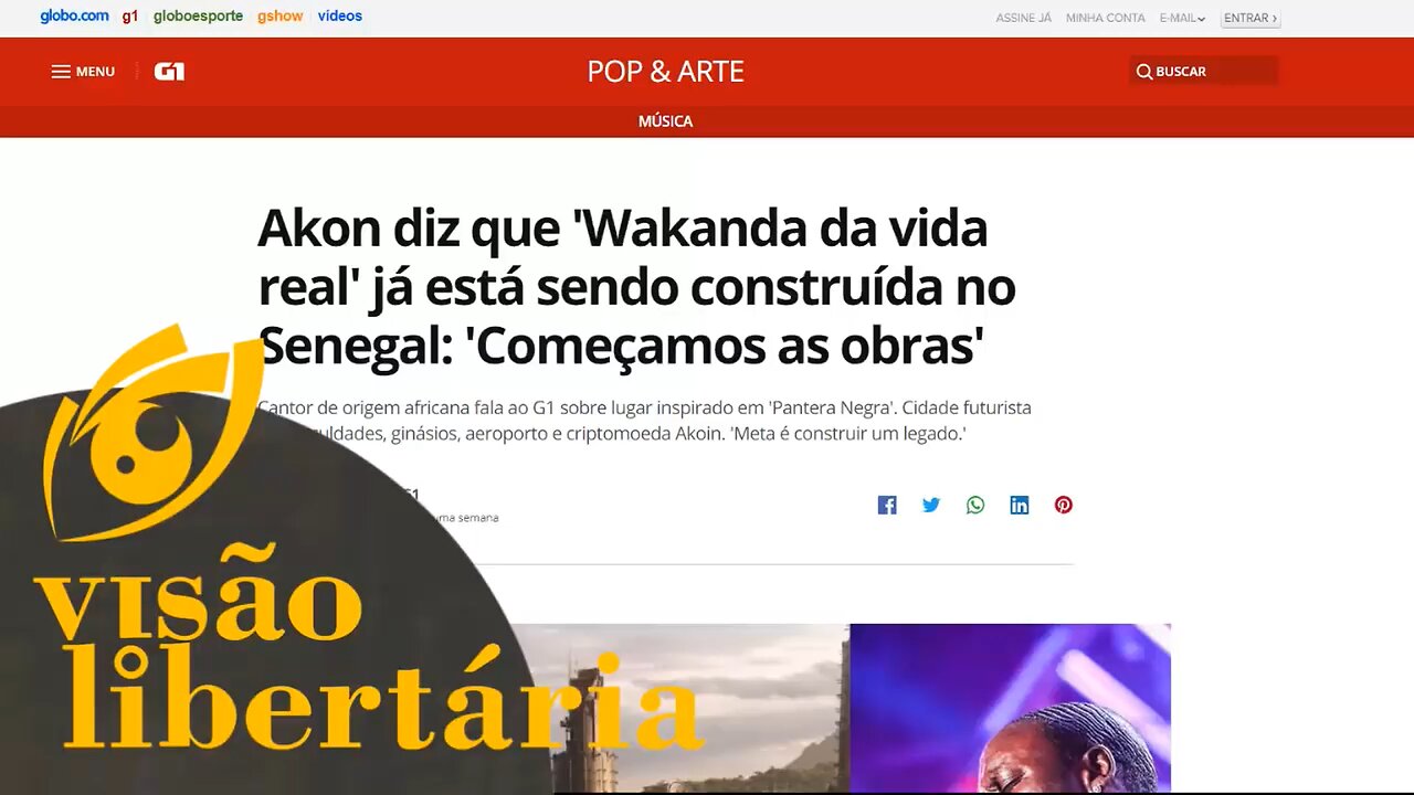 Wakanda da vida real já está sendo construída no Senegal | Visão Libertária - 10/11/19 | ANCAPSU