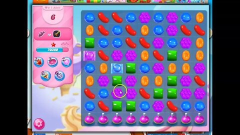 Candy Crush Level 5841 Talkthrough, 28 Moves 0 Boosters