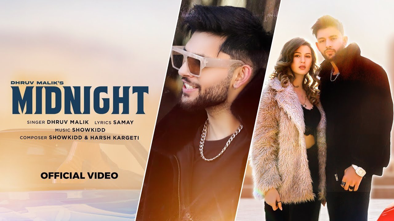 Midnight (Official Video) | song by | Druv Malik | Trending