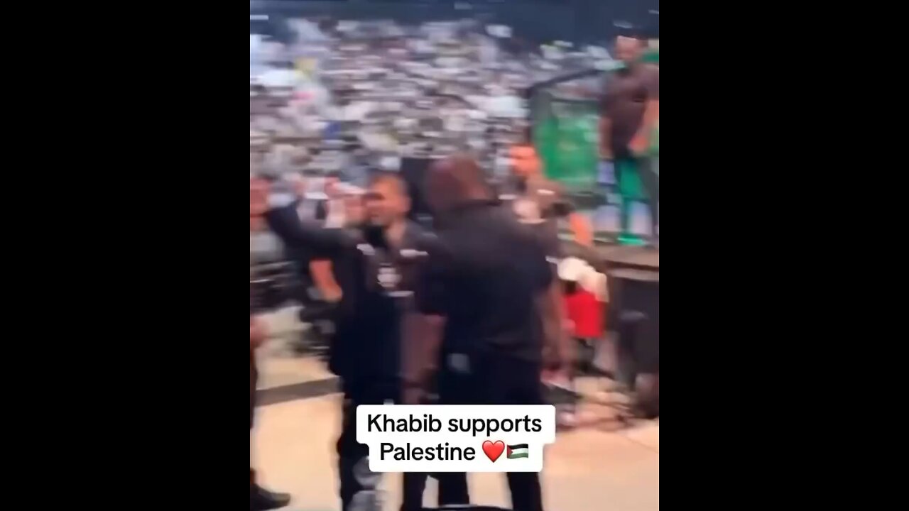 Khabib Supports ❤️Palestine #freepalestine #palestine #palestina #gaza #khabib #khabib_nurmagomedov