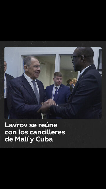 Lavrov se reúne con los cancilleres de Malí y Cuba al margen de la asamblea de la ONU