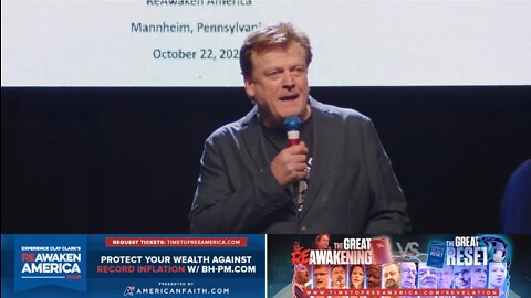 Patrick Byrne at Reawaken America Tour - Manheim, PA - Day 2