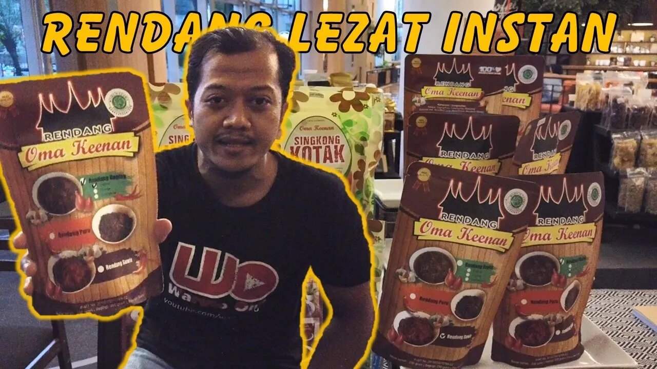 Rendang Asli Rasanya Mantap, Rendang Oma Keenan