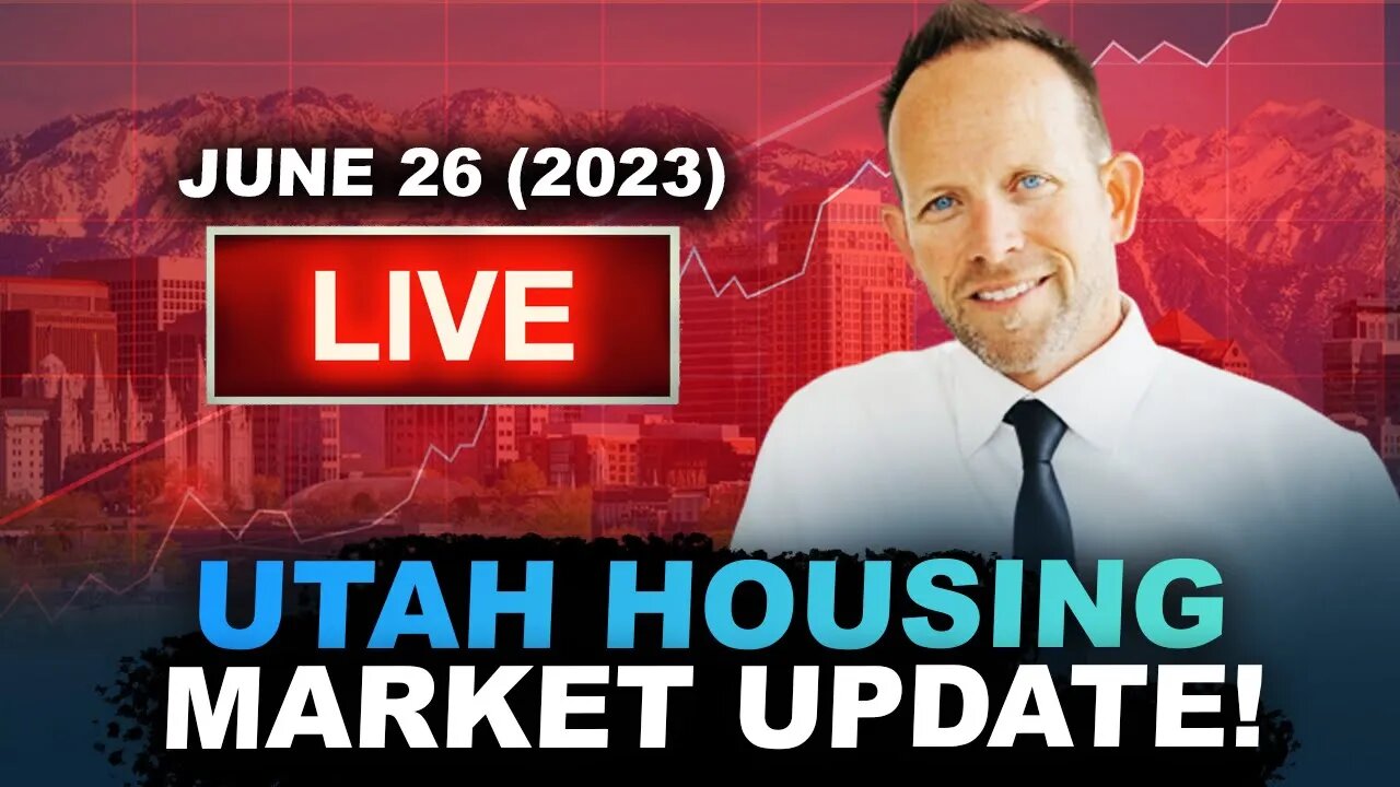 🚨 Utah Housing Update 🚨 UTAH Home Values are UP HOW MUCH?! (JUNE 26, 2023)