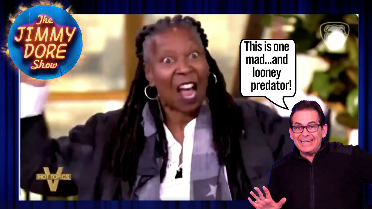 Predator High Commander, Whoopi Goldberg, warns interracial couples about Donald Trump's intentions▮Jimmy Dore RUMBLE TIME