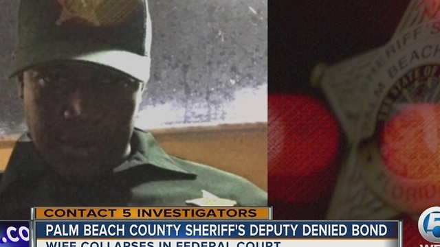 Palm Beach County sheriff's deputy denied bond