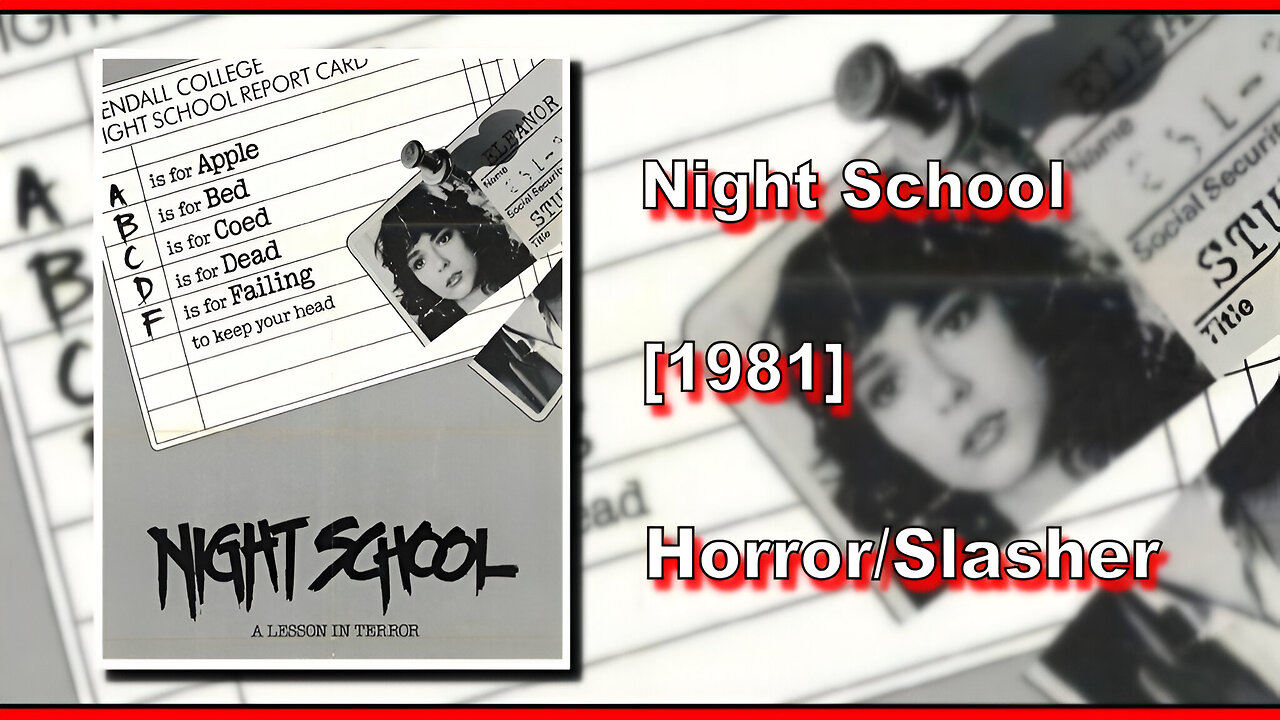 Night School (1981) | HORROR/SLASHER | FULL MOVIE