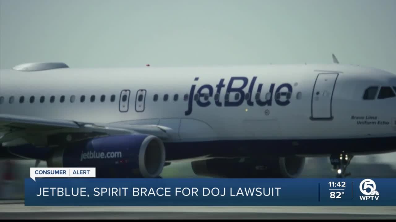 Federal government to sue JetBlue over proposed Spirit sale