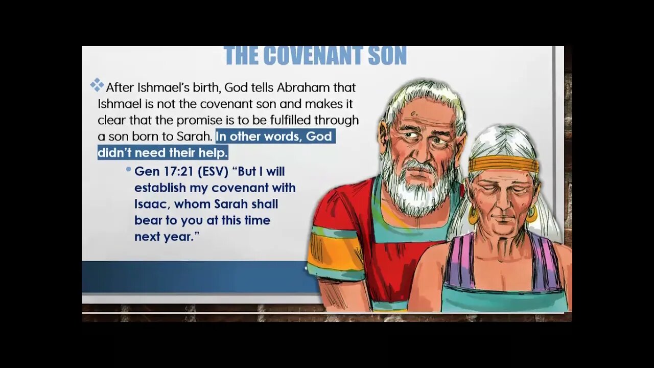 Covenants Part 9b - The Abrahamic Covenant - ISAAC