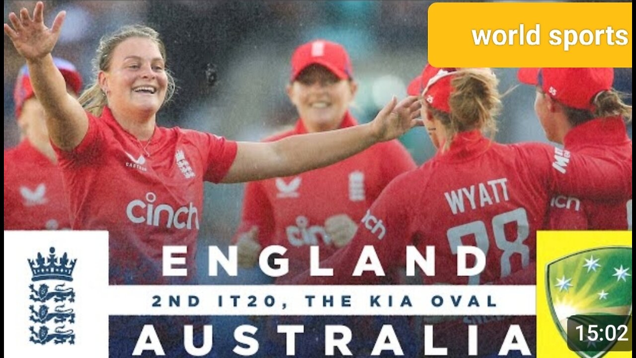 Close scoring Thriller /Highlights -England vs Australia/2nd woman's vitality t20 match