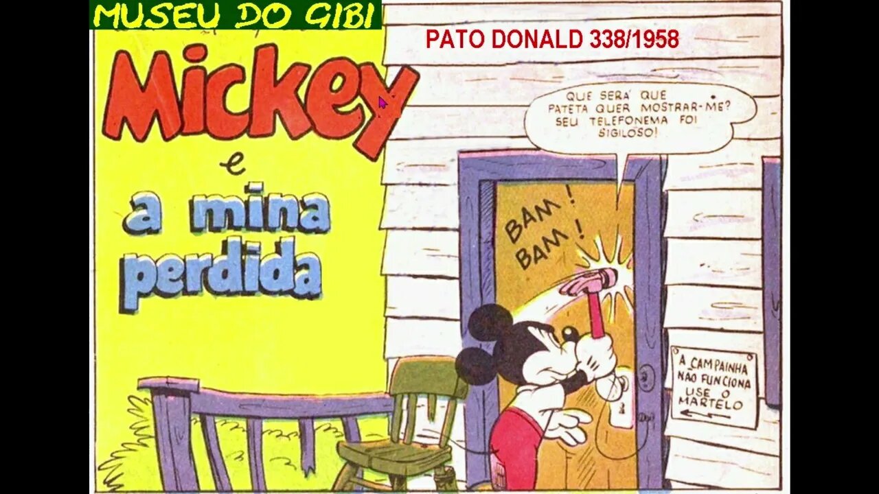 9 MICKEY E A MINA PERDIDA#MUSEUDOGIBI #quadrinhos #comics #manga