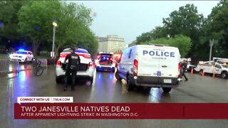 Janesville couple dies after being struck by lightning in Washington DC