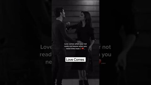 Quote: Love Comes